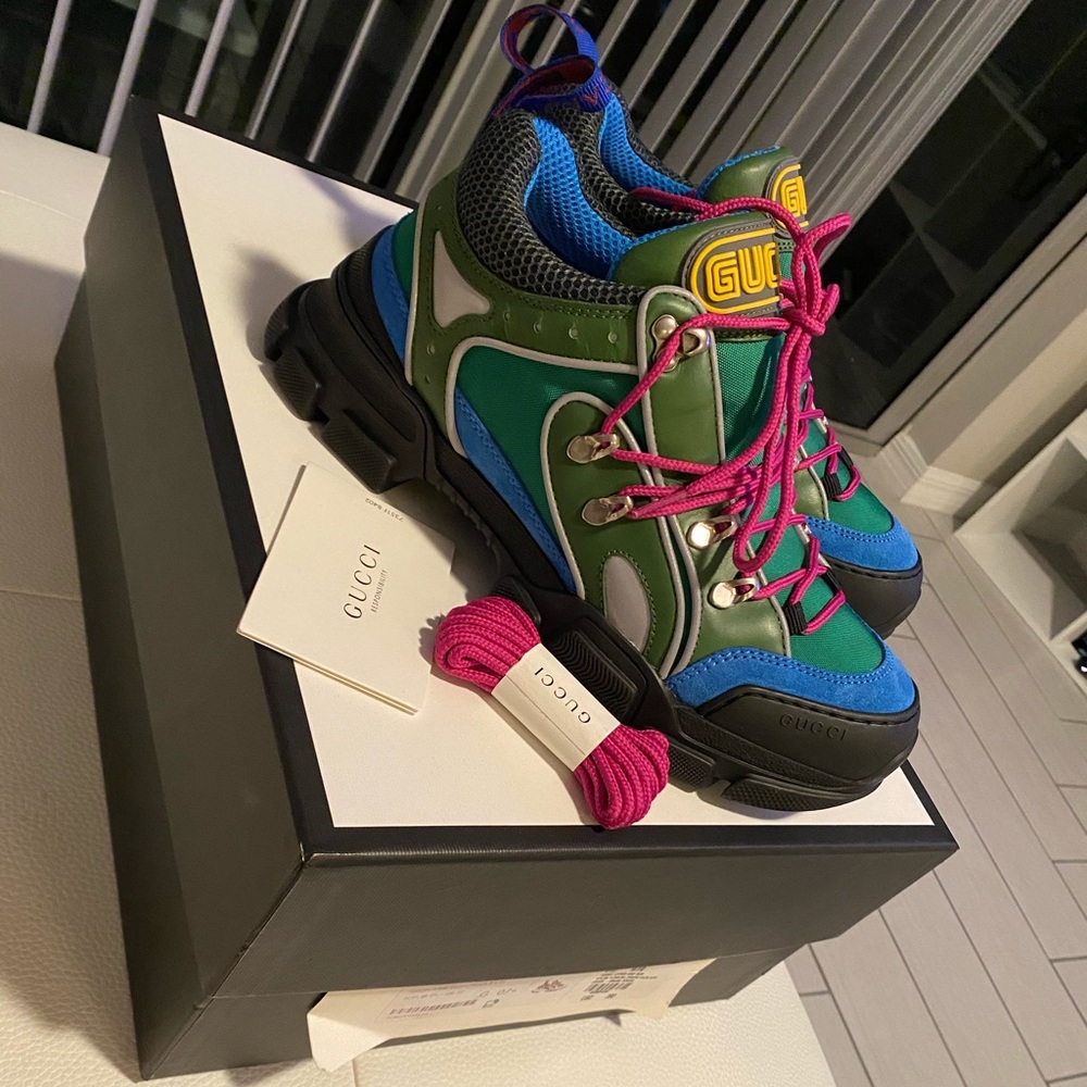 Brand New Gucci Flashtrek Sneakers